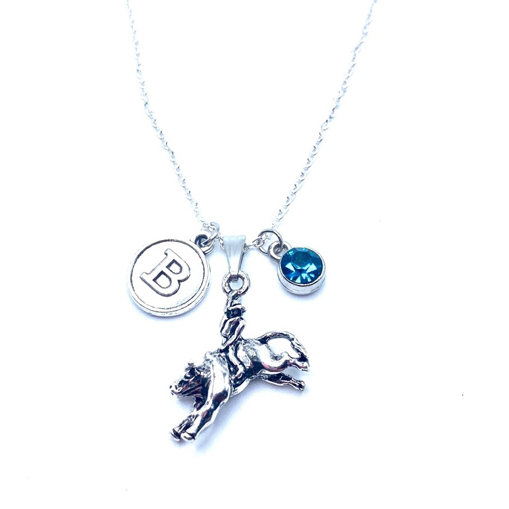 Bull Rider Necklace Rodeo - Picture 7 of 8